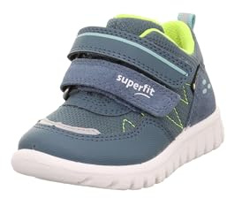 Superfit Jungen Sport7 Mini Gore-tex Sneaker, Blau Gelb 8030, 33 EU