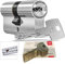 DOM iX Twido 333iX7T Doppelzylinder mit 5 Schlüssel, Länge (a/b) 30/45mm (c= 75mm), mit Sicherungskarte, mit Not- u. Gefahrenfunktion
