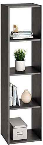 248-004 MEGA 4 Matera Grau Beton Regal Bücherregal Stauraumregal Raumteiler stehend / liegend verwendbar