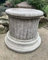 J and L Stone Ornaments Round Stone Garden Pedestal Ornament