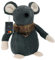 LILENO HOME Türstopper Tier als Maus - hochwertiger Kinderzimmer Türstopper als Boden Tür Stopper Sack - Tiere Stoff Türstopper Boden als Türstopper Sack mit Sandfüllung