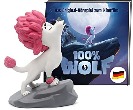 tonies Hörfiguren für Toniebox, 100% Wolf – Hörspiel zum Film, für Kinder ab 6 Jahren, Spielzeit ca. 81 Minuten