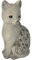 Kynast Garden Steinfigur Katze 36 cm sitzend Deko Gartenfigur Polystone Steinoptik