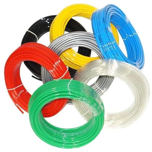 25 m Polyethylen-Schlauch PE-Schlauch Pneumatik-Schlauch Druckluft-Schlauch 25m (10 x 8, natur)