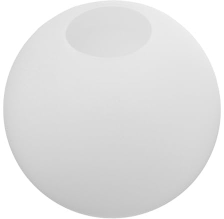 Happyyami Delicate Glass Lampshade Cover Modern Spherical Light Shade for Home Restaurant Hotel and Dormitory Decor Design