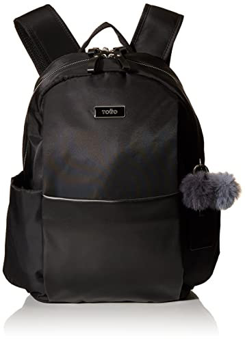TOTTO MORRAL Adelaide 1 Mochila, Mujer, Negro (Negro), Talla Única