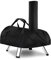 TOYMIS Sac de Transport pour Four à Pizza Ooni Karu 16, Durable Étanche Multi-Carburant Housse de Protection Noir