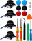 SOSS GAMING Lot de 4 joysticks de rechange pour toutes les manettes Nintendo Switch et Switch Lite - Réparez et réparez votre joystick analogique Joy-Con avec tous les outils nécessaires inclus