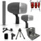 5 CORE Conga Mic Snare Tom Set Profesional XLR Cardioide Unidireccional Condensador Instrumento Micrófono Kit Congo 3XP