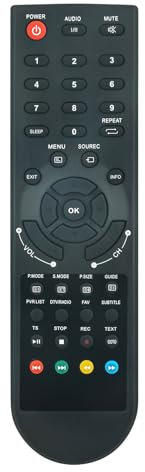 ALLIMITY Fernbedienung Ersatz passend für JTC Smart 4K LED TV D-LED TV4032DTT, DLE-315M1S-D, D-LED TV4050TT
