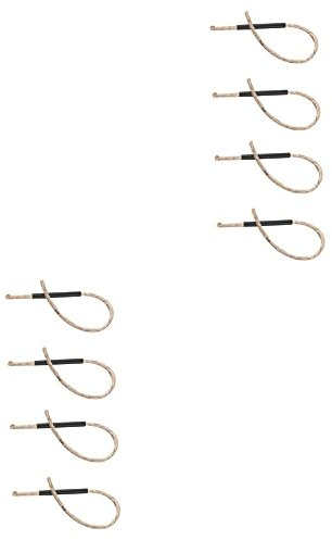 BESPORTBLE 8sätze -Wick-hanfseil Flammenfeste Für Camping Und Outdoor-aktivitäten Zum Feuermachen Und Natur