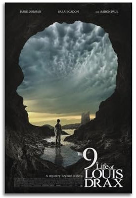 karn Poster The 9th Life of Louis Drax, Wandkunst, Leinwandposter, Raumdekor, 30 x 45 cm, ungerahmter Stil