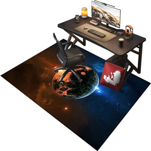 70 x 100 cm Home Floor Protector Mat/Computer Chair Mat/Office Gaming Chair Mat/Rectangular Gaming Chair Rug For Carpet/Alfombrilla para Silla con Ruedas para el hogar/Oficina o Piso