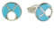 Indianerschmuck Zuni Ohrstecker Ohrringe Westernschmuck Türkis Türkisohrringe