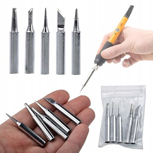 Rosfix 900M – Lötspitze Set | Ø 6mm, Länge 26mm | Kompatibel mit YIHUA WEP ROSFIX 936 858D 853D 878D | Zubehör für Lötstationen