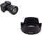 HomyWord Camera Flower Lens Hood Shade Compatible with Canon EF-S 18-135mm f/3.5-5.6 IS USM Lens With 67mm Lens Cap (For EW-73D)