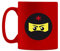 1art1 Gaming Ninja Icon, Rot Foto-Tasse Kaffeetasse 9x8 cm
