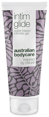 Gel Intime Australian Bodycare Intim Glide (100 ml) | Gel Lubrifiant d'Eau et d’Huile d’Arbre à Thé Naturelle | Confort des Organes Génitaux Externes | Anti-Sécheresse, Démangeaisons et Irritations