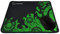 G-MOTIONS Gaming Mouse Pad ricamato - Rivestimento ad assorbimento liquido - Ideale per qualsiasi tipo di mouse - Tappetino per giocatori (S: 20 x 25 CM (Fiamma))