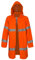 REIS Warnschutzjacke Regenjacke Arbeitsjacke Warnjacke Wetterjacke Orange (SAT-P) (XL)