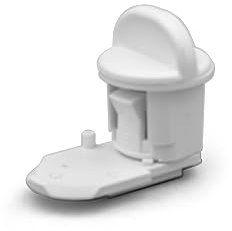 Thetford RV Camper Hatch Compartment Thumb Operated Lock Polar White PN 94156