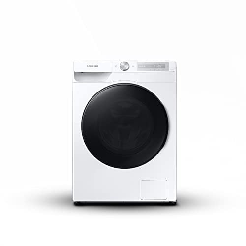 Samsung Lavasciuga Ai Control con Ecodosatore WD10T634DBH/S3, 10,5+6 kg, Ecolavaggio Rapido, Wifi, Vapore, Carica Frontale, 60L x 85H x 60P cm