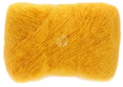 LANA GROSSA Setasuri | Feines Lace-Garn aus Suri-Alpakafasern mit Seide | Handstrickgarn aus 69% Alpaka (Suri) & 31% Seide | 25g Wolle zum Stricken & Häkeln | 212m Garn FB6