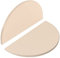 BMMXBI 15In Cooking Stone for Kamado Joe Classic I, II & III, Baking Stone Pizza 2-Pack Half-Moon Ceramic Heat Deflector for Big Green Egg Large Eggspander and ConvEGGtor