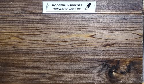 Beize, Holzbeize, Wasserbeize moorbraun MBW 973 (moorbraun MBW 973, 500 ml)