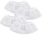 GSDGV 4 Pcs Microfibre Cloth Covers for Steam Cleaner, Washable Replacement Cloth Cover Pads Fit Compatible with Karche-r Steam Cleaner EasyFix SC2 SC3 SC4 SC5 Hand Nozzle Accessories