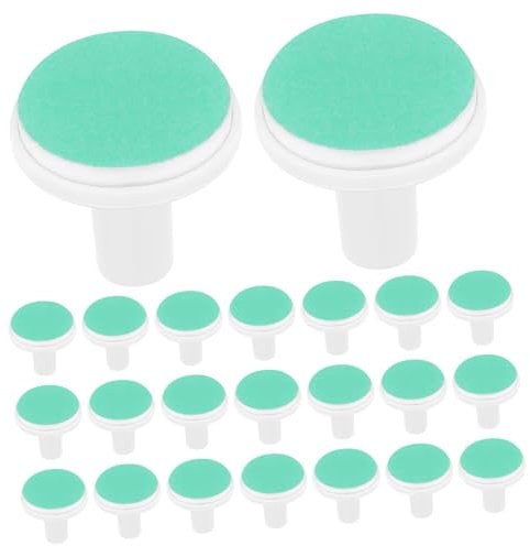 FRCOLOR Pack Electric Nail Trimmer Pads Replacement Grinding Heads for Electric Nail File Trimmer