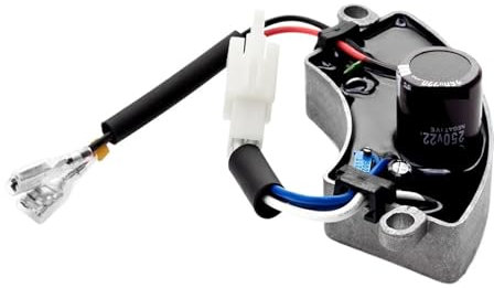 Generador de gasolina trifásico AVR de 3 kW, regulador de voltaje automático, 6 cables, 3-1H3AZ