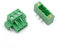 Oiyagai 20 Set 5,08mm Pitch Rechtwinkliger 3 Pin PCB Steckbare Klemmenblöcke Verbinder Grün