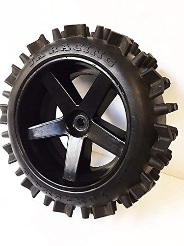Radio KONTROLLIERTE Autos Off Road RC RÄDER & Reifen Set VON 4 GLUED BEREIT FÜR 1/5 Scale Off Road Cars PASST DIREKT ZU Allen T3 FG große Skala Modelle MARDER, Leopard Carson Cars ETC