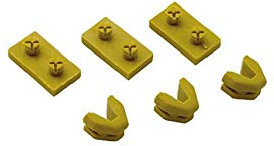 guide/taquet + patin masselotte variateur scooter doppler s3r compatible avec booster/nitro/speedf