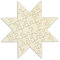 Personalisierbares Holzpuzzle Stern zum selbst gestalten und bemalen - 32 Teile, 29 x 29 cm - Puzzle aus Holz in Sternform