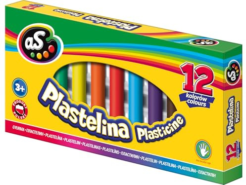 Plastelina AS 12 kolorów