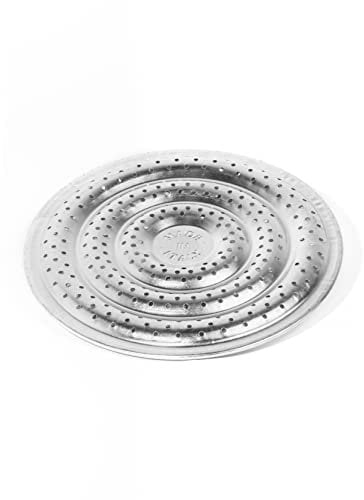 Rejilla para hornillos de gas, acero, diámetro de 21 cm, fabricada en Italia