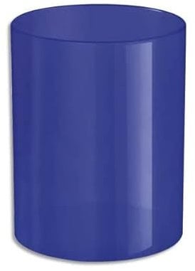 WONDAY Pot à crayon plastique bleu