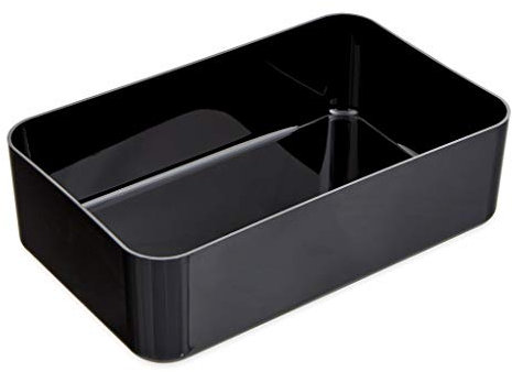 thermohauser Vaschetta in plastica SAN, 30 x 19 x 9 cm, colore nero