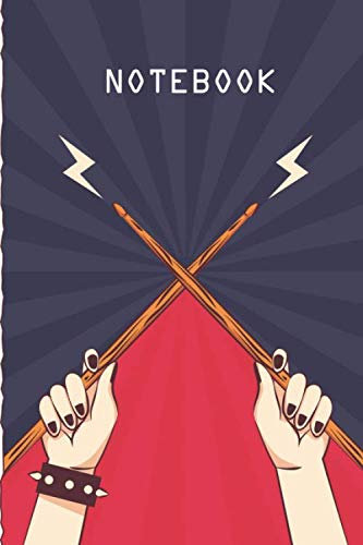 Drums Music - Manuscript Paper Notebook (6*9 ,120 pages): Drums Songwriting Tabs Book: Drums Songwriting Tabs Book Blank Sheet Music