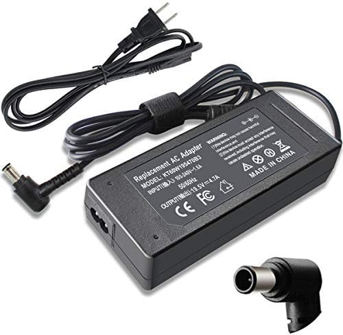 19.5V Adapter Charger Power Cord for Sony Bravia TV KDL-55 KDL-48 KDL-42 KDL-40 KDL-32 W700B W600B W800B KDL-40R510C KDL-40W650D KDL48W590B KDL55W650D KDL-48W650D KDL-42W650A KDL40W600B KDL-32W700B
