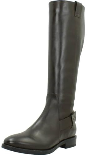 Geox Donna Brogue C, Stivali Donna, Marrone (Coffee), 41 EU