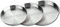 Almina Backofenblech 28/32/36 cm 3er-Set Edelstahl Backblech Backform Blech Tepsi