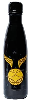 Harry Potter Wings-Thermosflasche 500 ml, Schwarz, 6,8 x 27 cm