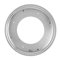 Rodamiento de Plato Giratorio de 12 Pulgadas, Placa Giratoria Giratoria Galvanizada de Forma Redonda, Base de Rodamientos Gruesos para Mesa de Comedor de Cocina, Plateado