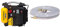 Stanley Compresseur DN200/10/5 Airboss & FERM Tuyau à air 10m - avec connexion rapide - pour compresseur