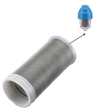 Filtre antisable rouille cailloux charge lave-linge lave-vaisselle eau pompe adaptateurs 3/4 1/2 robinet puits sédiments impuretés pompes cartouches remplaçables 40 microns universel préfiltre