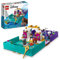 LEGO Disney The Little Mermaid Story Book 43213 Lustiges Spielset mit Arielle, Prinz Eric und Ursula Mikro-Puppe, Disney Princess Spielzeug, Geburtstagsgeschenk für Kinder und Fans ab 5 Jahren