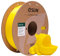 eSUN PLA Filamento 1,75 mm, filamento modificato per stampante 3D PLA, precisione dimensionale +/- 0,03 mm, bobina da 1 kg (2,2 libbre) Filamento di stampa 3D per stampanti 3D (E-Giallo)